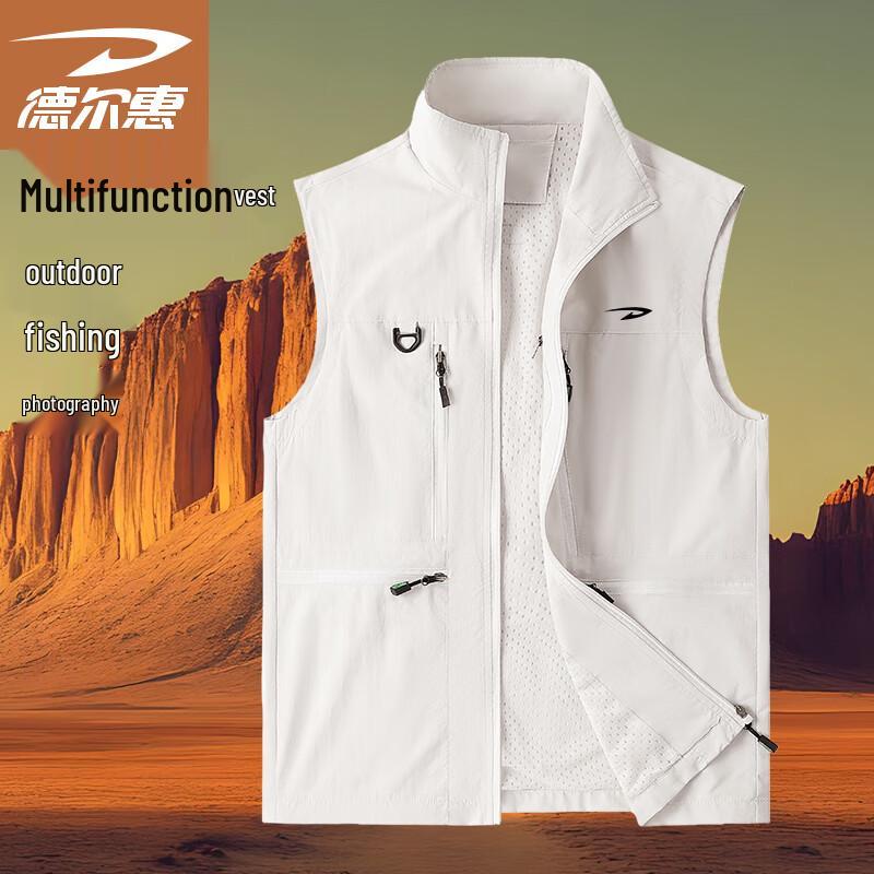 

DelHui Men s Outdoor Casual Vest M