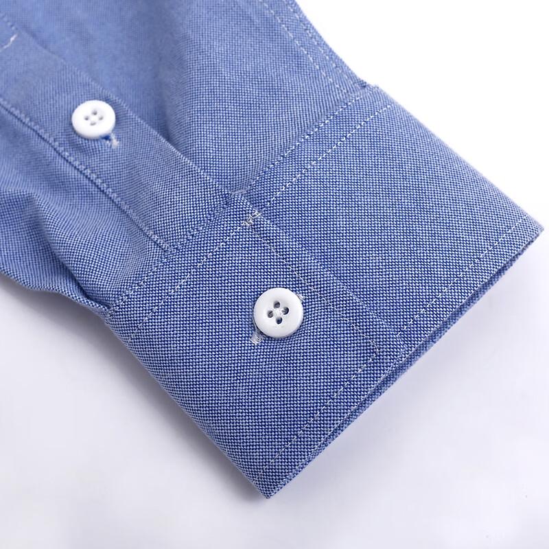 Men's Plus Size Oxford Long Sleeve Shirt