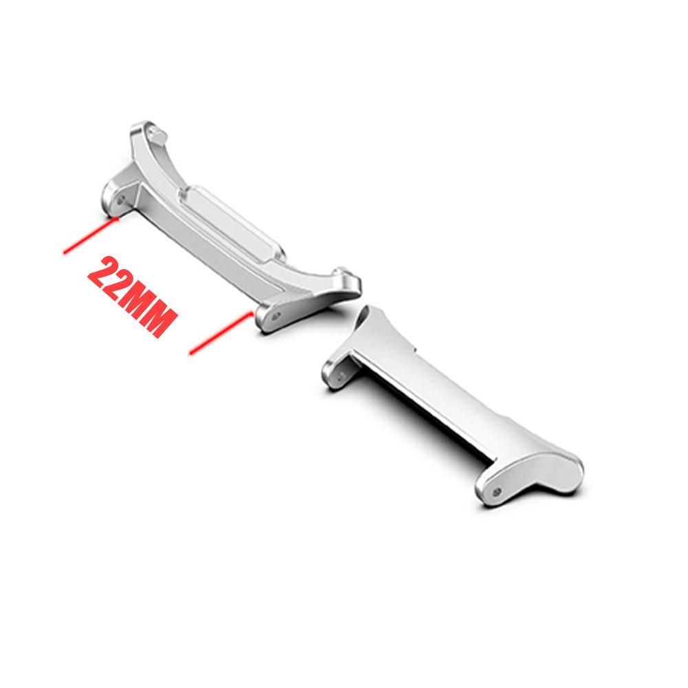 

1 пара адаптеров для Samsung Galaxy Watch 7 Ultra 47 мм ремешок для часов ремешок соединитель браслет из нержавеющей стали 316L часы 7 аксессуары черный серебристый золотой 22MM серебряный