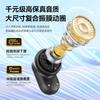 Mini short handle half-in-ear Bluetooth headset, it is painless to wear it for a long time, wireless headset, transparent cabin, private mold
