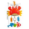 Grab Ability Training Stroller Hanging Toys Bell Toys Infant Crib Pendant  Stroller Use