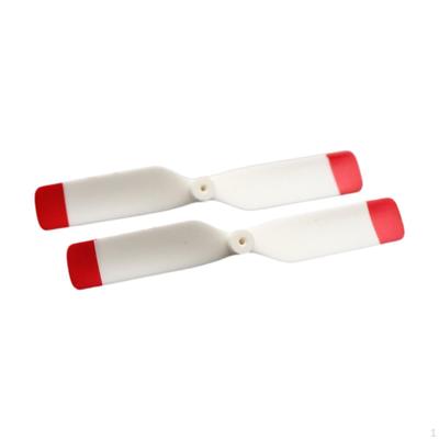 2 Pieces RC Helicopter Tail Wind Blade Spare Parts Modified Quadcopter Propellers for XK K123