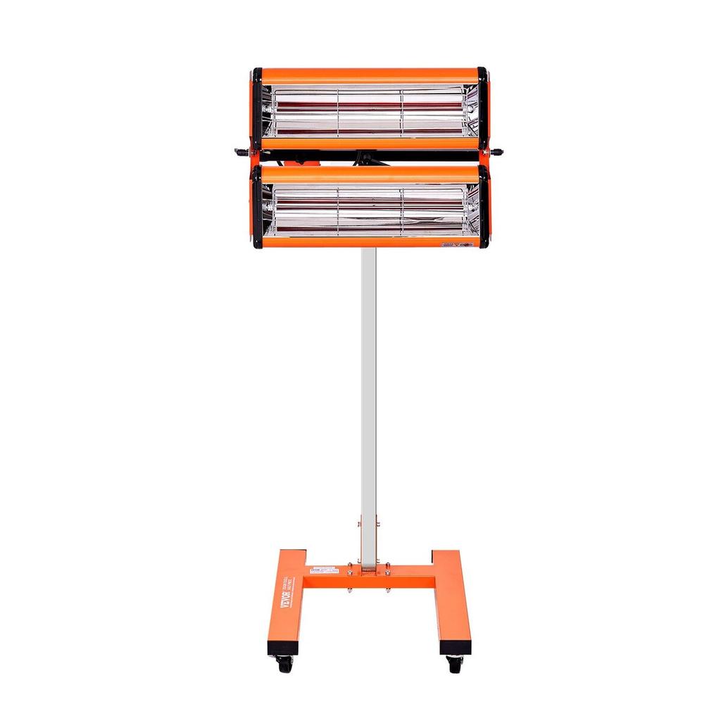 2200W High Power Infrared Paint Curing Lamp for Auto Drying Body Heating