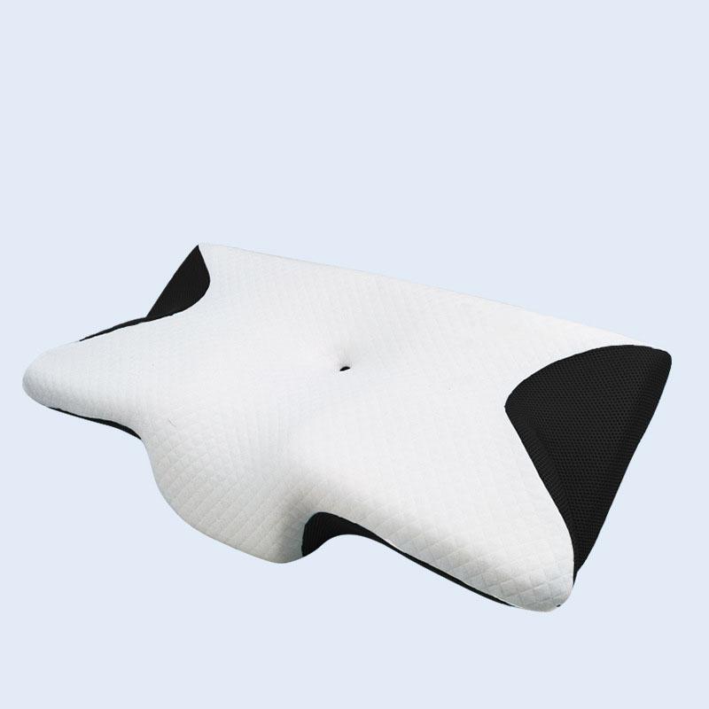 1pc Memory Foam Cervical Pillow 2 In 1 Ergonomic Contour Orthopedic Pillow for Neck Pain Contoured Support Pillows Neck Pillow