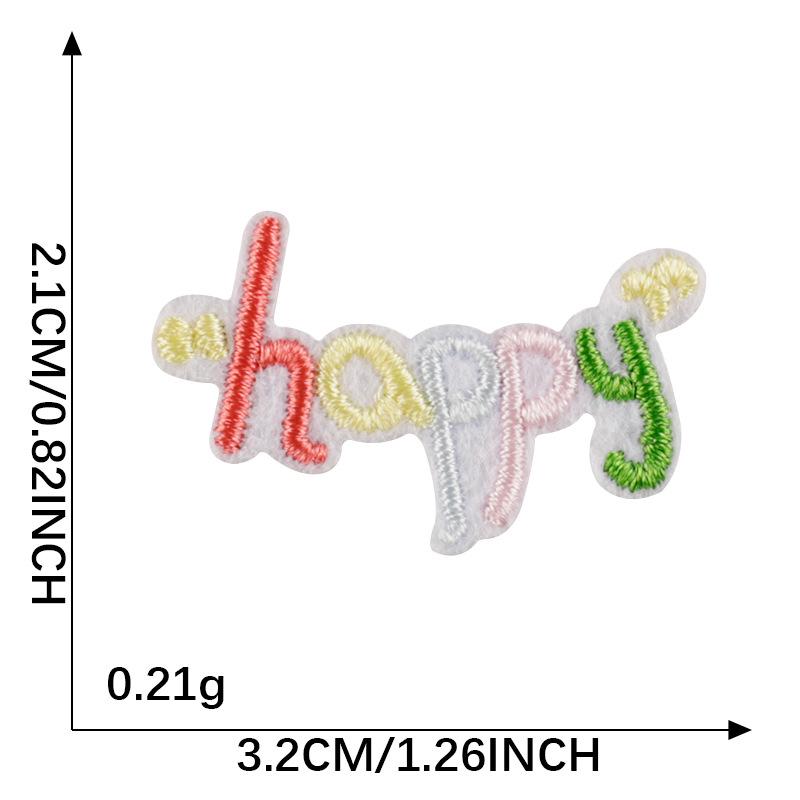 Cartoon Animal & Fruit Embroidered Patch for DIY Accessories and Handbooks