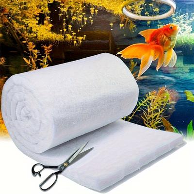 Aquarium-Filtermatte mit hoher Dichte - Kompatibel mit Aquarien, Teichfiltern und Aquariensystemen - Aquarium-Filtermedium, Wasserreinigung