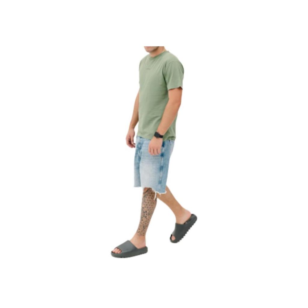 Stone Island Ss23 Letter Print Crew Neck Short Sleeve T-Shirt Men Tops Gray-Green 78152NS94-V0055