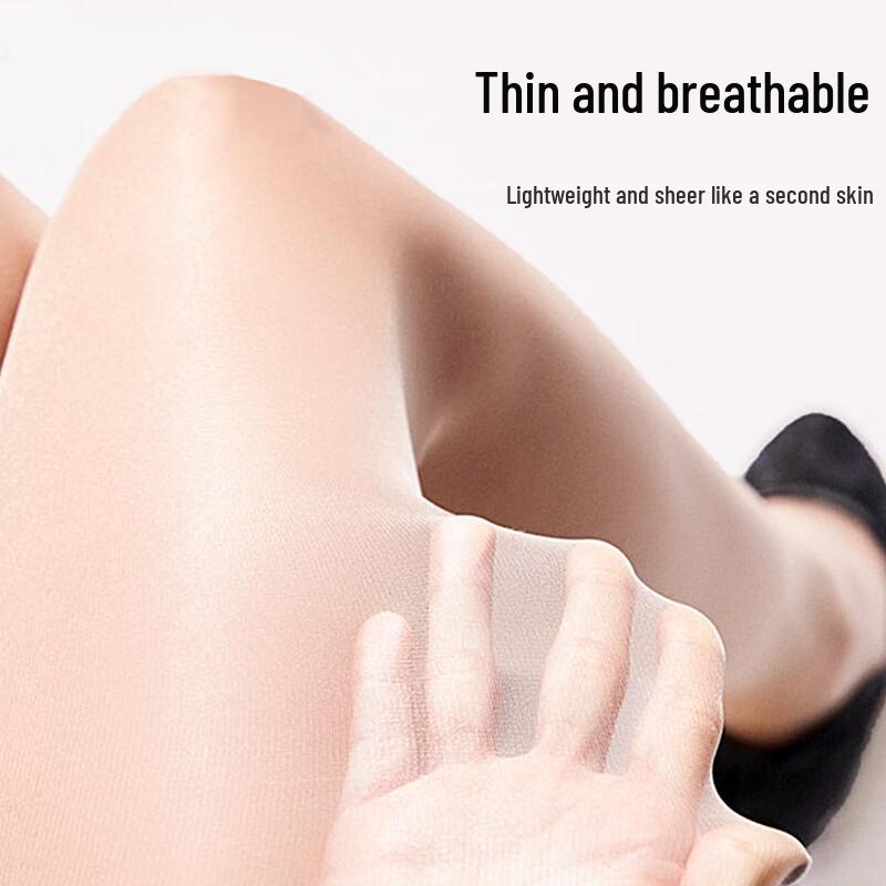 Langsha Women's Sexy Ultra-Thin Sheer Pantyhose