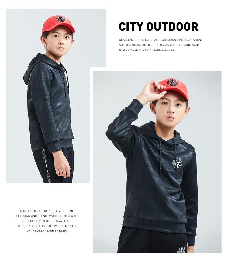 TECTOP Youth Printed Hoodie