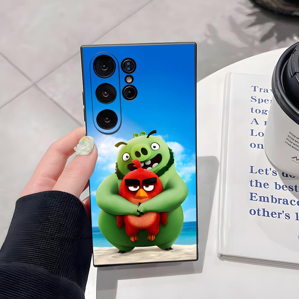 A-angry Birds Phone Case For Samsung S26 Ultra S25 Edge Ultra S23 S22 S21 S20 Ultra Plus S24 Fe Cover