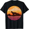 BLUE HEELER With Sun Mountain Vintage Retro T-Shirt