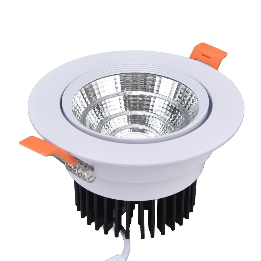 LED Einbauspots Stabiles Licht Geräuscharm Staubdicht Leicht zu Reinigen COB LED Downlight für Zuhause