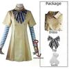 Horror Movie M3GAN Cosplay Costume Set Gir ls Megan AI Doll Robot Halloween