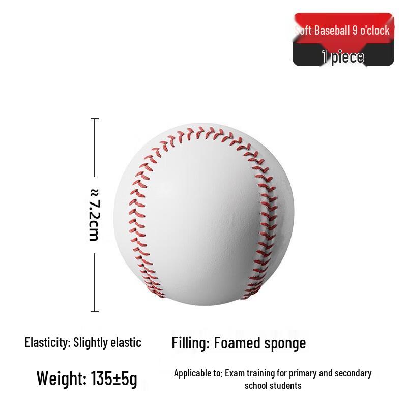 

WEZHO 9-inch Soft Training Softball 3-Pack