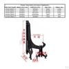 5 Pcs Plastic Display Easel Brackets Painting Drawing Handmade decor for art