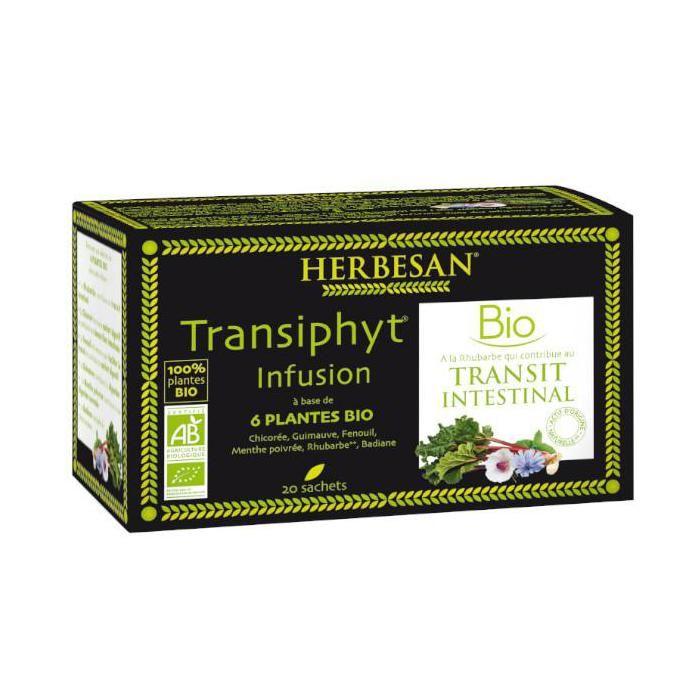 Herbesan Transiphyt Infusion Bio 20 Sachets