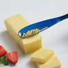 JUSTINLAU Butter Knife Holes Cheese Dessert Knife Stainless Steel Jam Knife Cutlery Toast Wipe Cream Cheese Cutter Kitchen Tools
