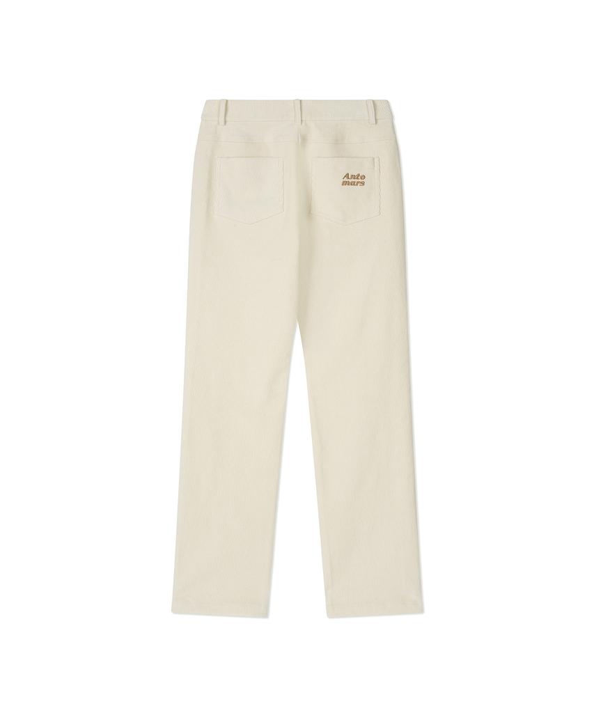Antomas Women'S Corduroy Pants - Ivory