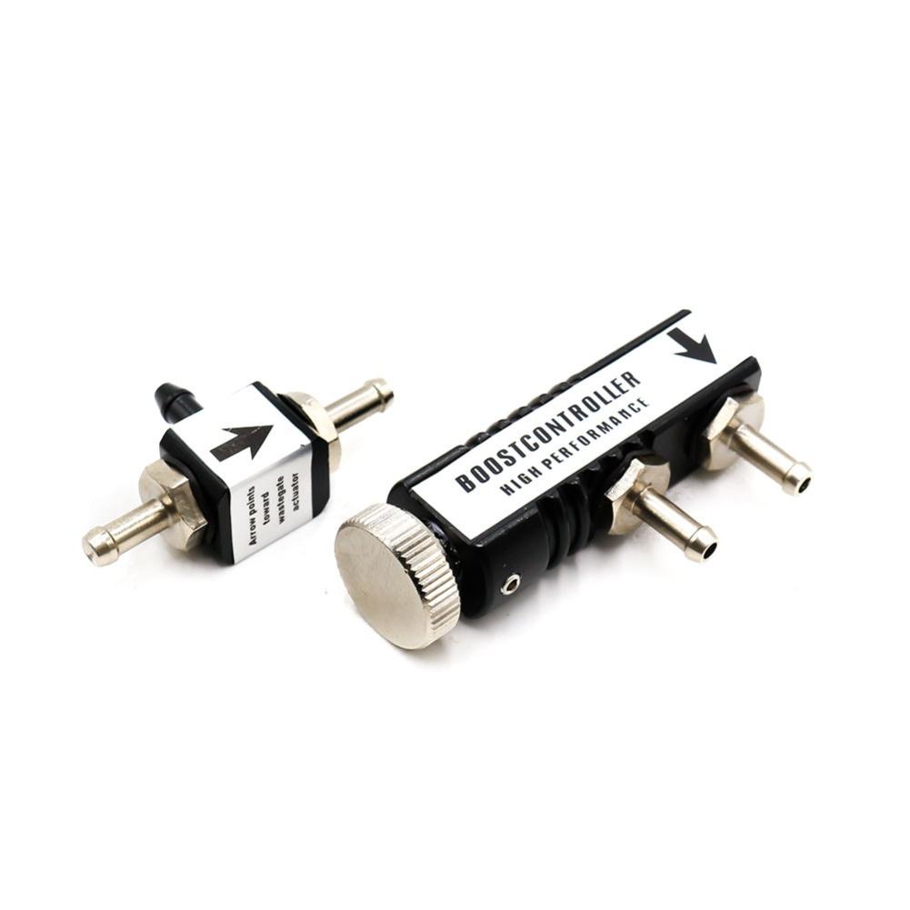 Adjustable Turbo Boost Controller Manual Kit 1 to 30 PSI with In Cabin Boost Control CNC Aluminum for Cars and Trucks