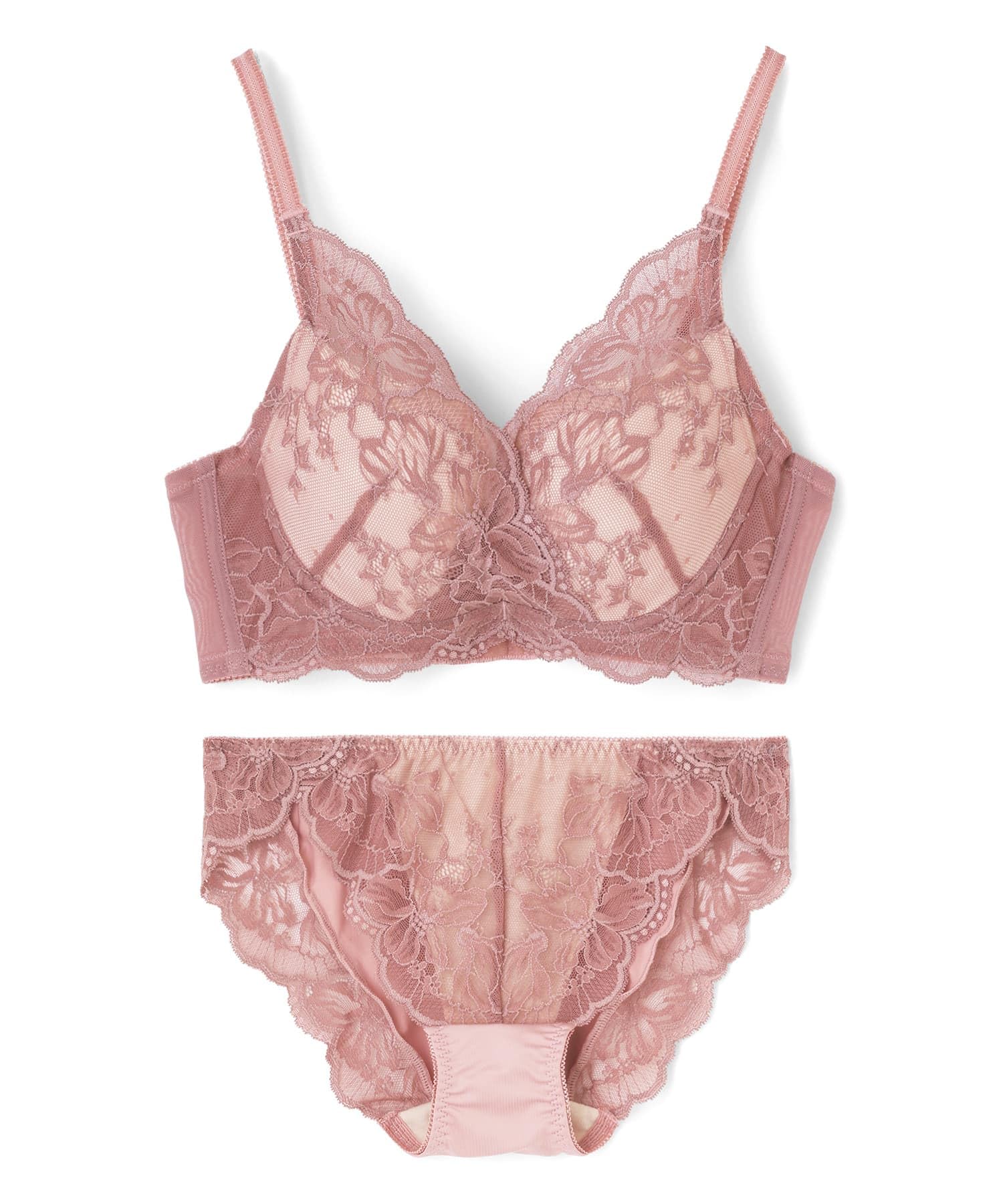 

Комплект нижнего белья Nozari Бюстгальтер Эш [Новое кружево] Комплект с высоким вырезом каш-кёр, Женский, Розовый, D70, 57-33-25-1717