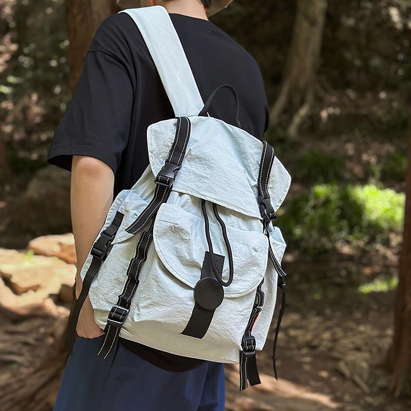 Men's Outdoor Hiking Mountaineering Bag Large Capacity Travel Backpack Women's Lightweight Computer Backpack Student Schoolbag
