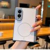 Business Solid Color Magnetic for Magsafe Case for Samsung Galaxy Z Fold 8 Ultra 7 6 5 Fold8 Wide Hinge Protect PC Armor Cover