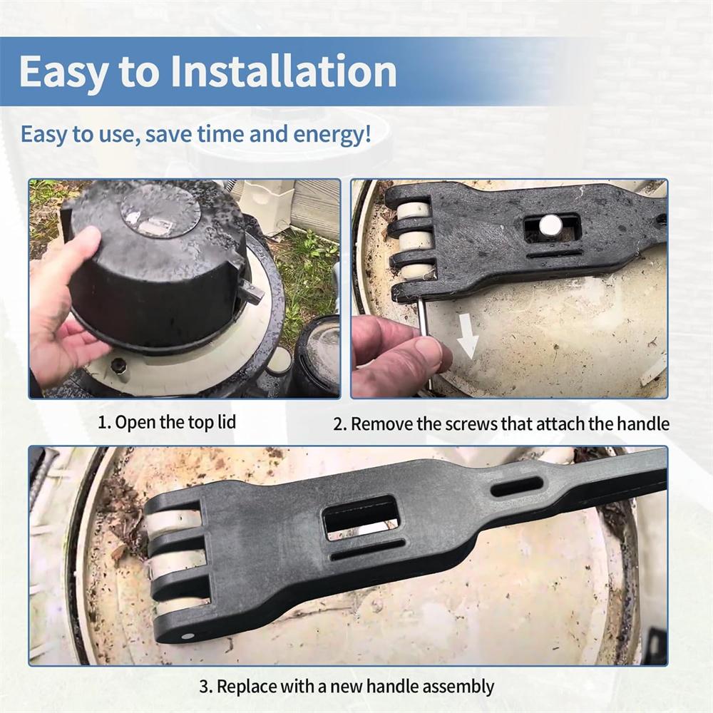 ECX1040 Filter Bump Handle Assembly Fit for EC40, EC40AC,EC50A,EC50AC,EC65,EC65A