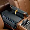 New Top Symmetrical Double-Lids Armrest Box Cover Soft Memory Heightening Elbow Support Pad With Side Storage Pocket Organizer