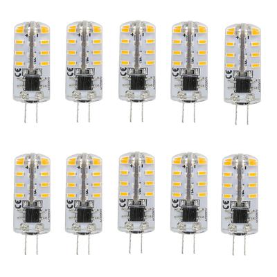 10pcs/lot G4 2W 220V LED Light Bulb 32leds SMD3014 Warm Cold White Lights Replace 10W 20W Halogen Lamp For Home Indoor Lighting