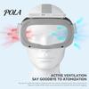 VR Ventilation Fan Cooling Multi-speed Adjustable Comfortable Heat Dissipation Soft Radiator Headset Air Circulation Facial Cover for Oculus
