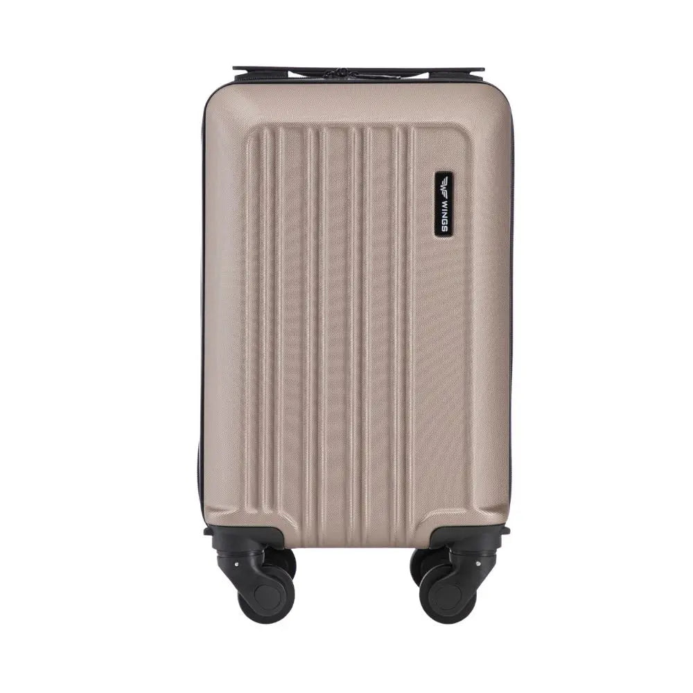 Wings Free Carry On Harrier Champagne Cabin Suitcase