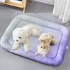 Pet Cooling Mat Summer Ice Silk Cooling Pad for Cats Dogs Heat Dissipation Anti Slip Sleeping Mat for Crate Sofa Balcony