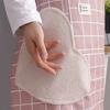 Premium Household Kitchen Apron New Fashion Design Waterproof Oil Proof Cute Fresh Style with Hand Wipe for Adults Daily Cooking
