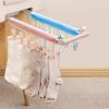 Portable Laundry Hanger for Small Garments, Folding Travel Design with 6 Hanging Grips and Easy Storage for Travel Use