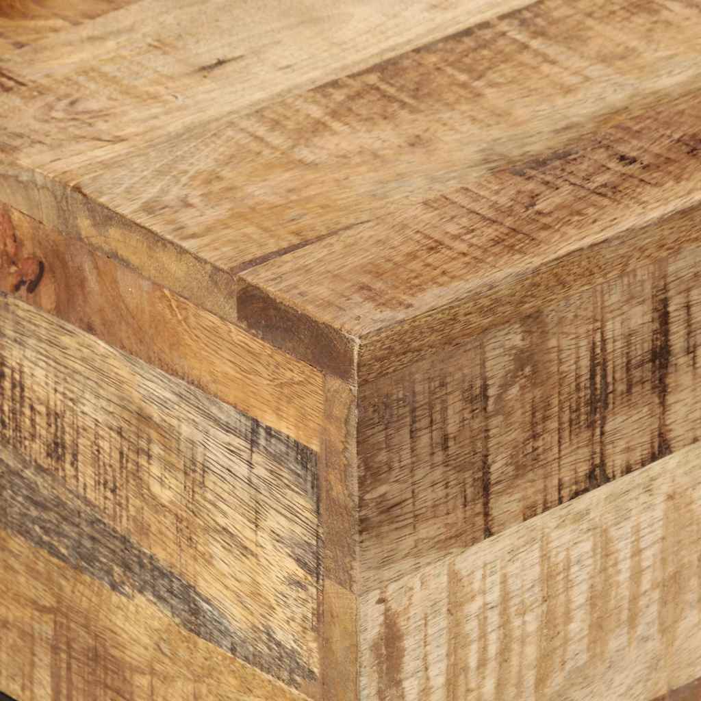 Vidaxl Stolik Kawowy, 68X68X41 Cm, Surowe Drewno Mango