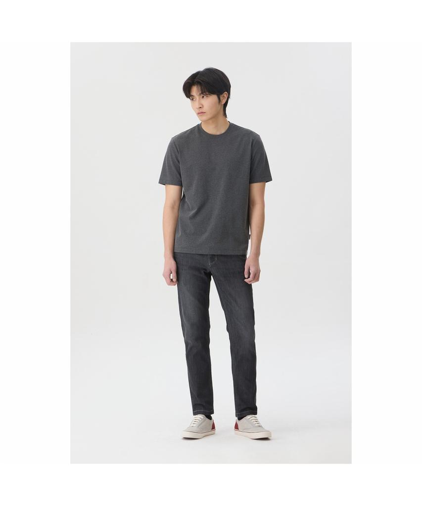 BRENTWOOD Sorona Pigdyed Round Neck T-Shirt Brtam26461Gyx