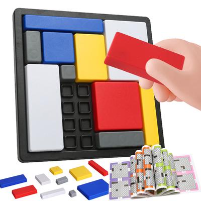 Dzieci Trening Myślenia Logicznego Puzzle Zabawki Dorosły Wyzwanie Spalania Mózgu Aktywność Kostki Inteligencji Gry Planszowe Jigsaw