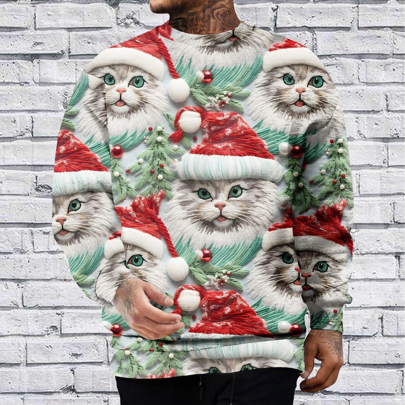 

Мужская зимняя круглая горловина с длинным рукавом, поддельная двухкомпонентная большая свободная утолщенная верхняя часть, пуловер, свитшот XXL белый