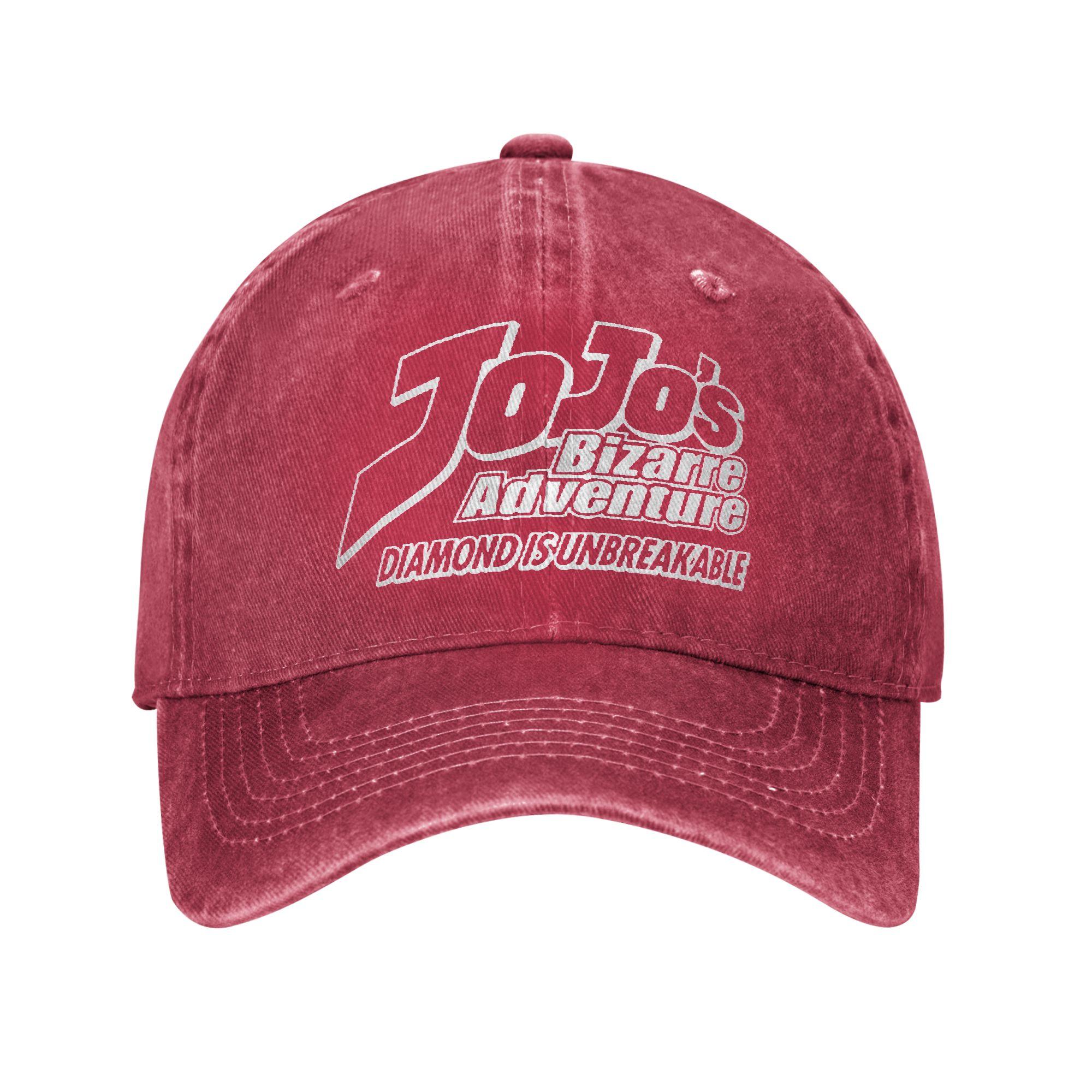 Jojo Cap anime Novelty Baseball Cap Hats Visor Protection Snapback Cotton tops gorras Adjustable