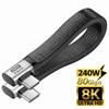 80Gbps USB4.0 Type-C Cable 8K 60HZ Charging Line FPC Soft Board Wire  for Laptop Mobile Phone