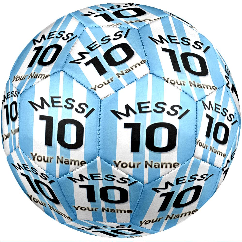 Lionel Messi Fashion Size 5 Football Wearproof Non‑Slip Soccer Ball For Sports Training Entertainment Use
