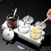 304 Stainless Steel Spice Jar Organizer Set