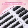 30 Rows Cluster Lash Extensions 8-16Mm Mix Fluffy 60D 80D 100D Individual Eyelash Extension Cluster Fake Eyelash Tool