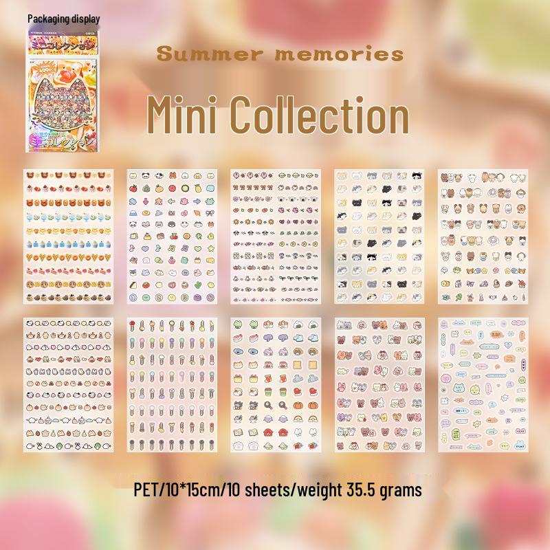 

Yuxian Pet Screen Protectors - Happy Imagination Gacha DIY Journal Collage Stickers