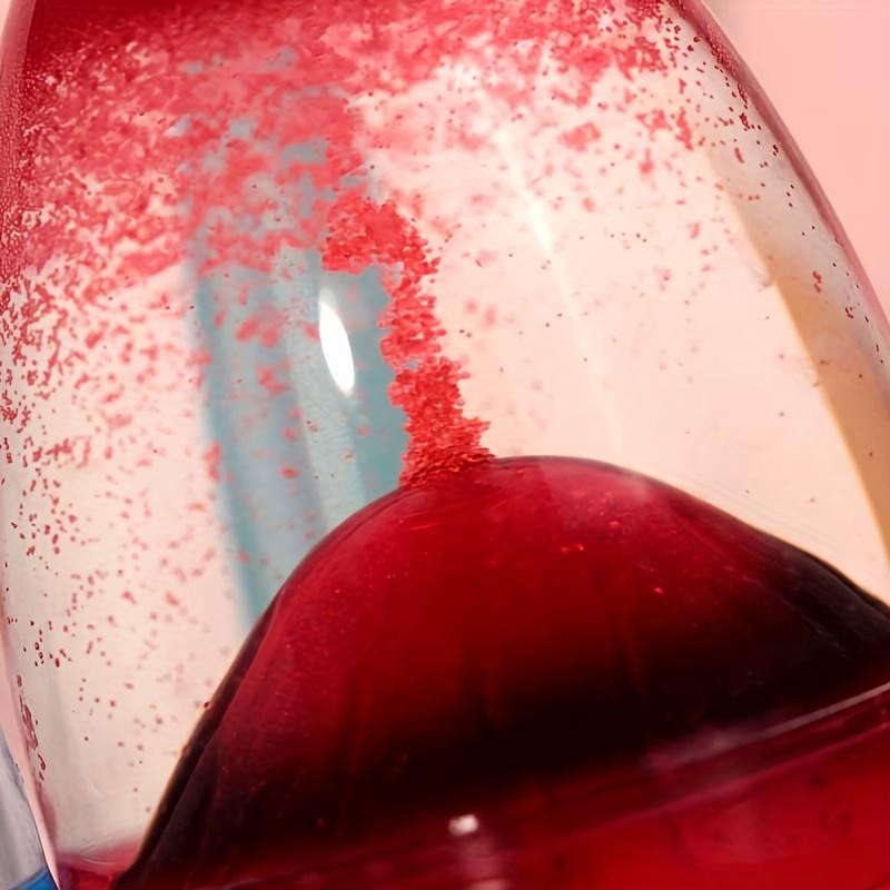 Creative Eggshell Shape Volcano Eruption Design Timer Timer - Craft Ornament, Relax, Home Decoration, Office Desktop, Car Small Ornament,Birthday Gift