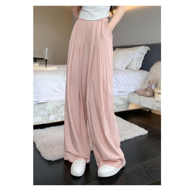 

Новые летние брюки больших размеров Yamamoto с высокой талией и провисающими брюками в японском стиле, повседневные и универсальные, ленивые, женские, прямые, широкие брюки 2XL