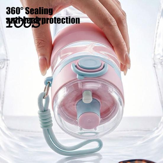 Bicchiere da bere resistente al calore, Borraccia sportiva spray, 750ml Doppia funzione Tazza con nebulizzatore e da bere con Blocco di sicurezza portatile per borraccia, Plastica a prova di perdite
