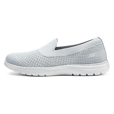 On-The-GO Flex Mesh Slip-On Low-Top Casual Shoes Women Sneakers Light-Gray 138270-LTGY