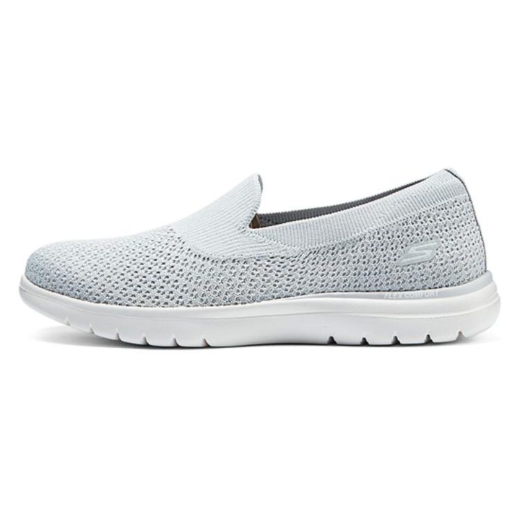 Skechers On-The-GO Flex Mesh Slip-On Low-Top Casual Shoes Women sneakers Light-Gray 138270-LTGY 36.5