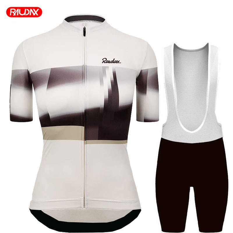 Abbigliamento da Ciclismo da Donna Estivo Manica Corta Set Maglia da Ciclismo Traspirante Mountain Bike Abbigliamento da Ciclismo Triathlon Uniforme da Bici
